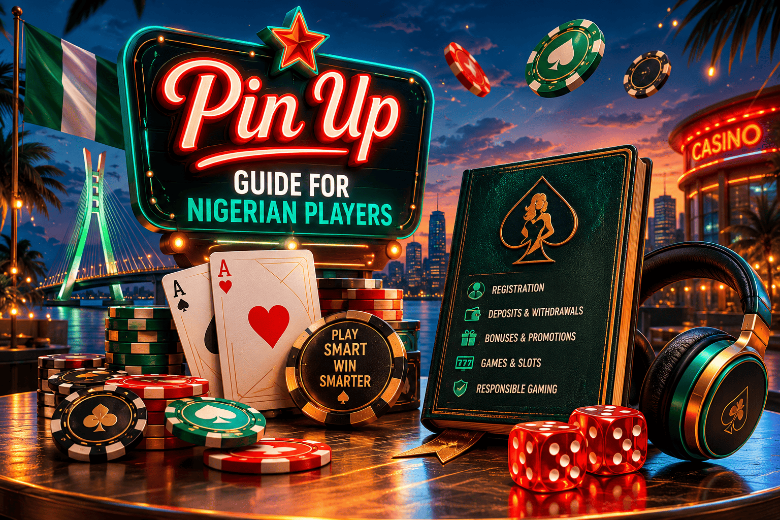 Pin Up guide for Nigerian players using an online casino on mobile